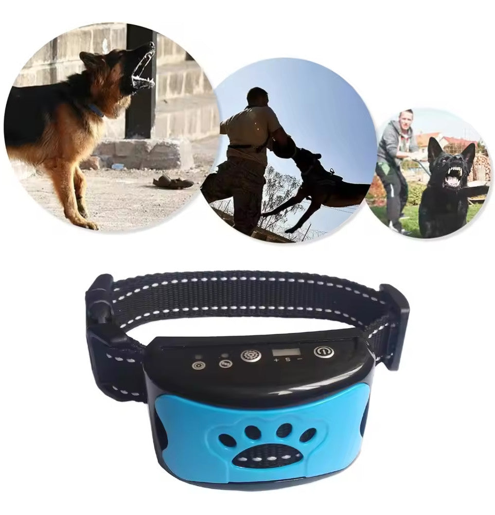 Anti-Bell-Halsband für Hunde - Ton & Vibration